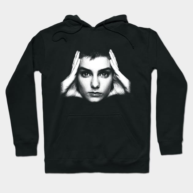 Sinead O'Connor Hoodie by Riso Art